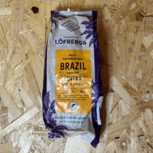 Löfbergs Single Origin Brazil Whole Beans, 400g