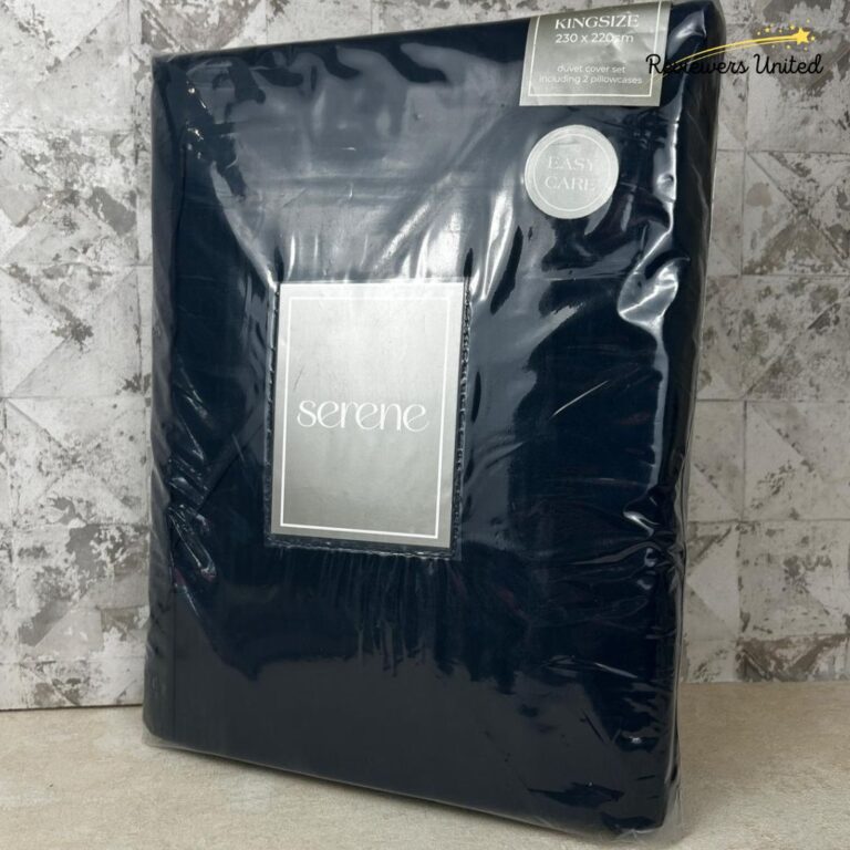 Serene Dart Duvet Cover Bedding Set in Navy Review