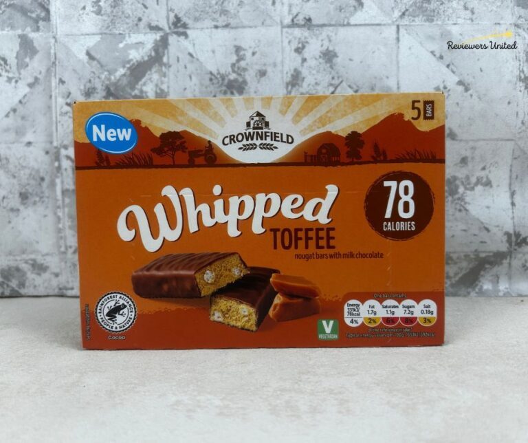 Crownfield Toffee Whipped Bars front of box