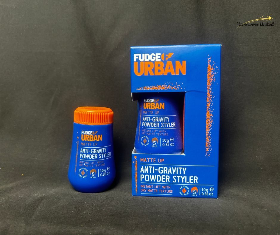 Fudge Urban Anti-Gravity Powder Styler out of box